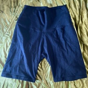 arie cotton biker shorts